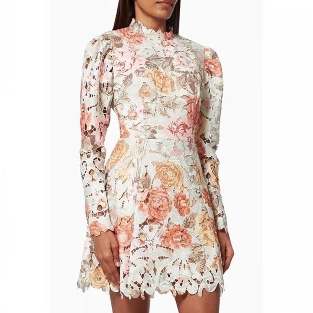 Elliatt Tessa Floral Lace Dress